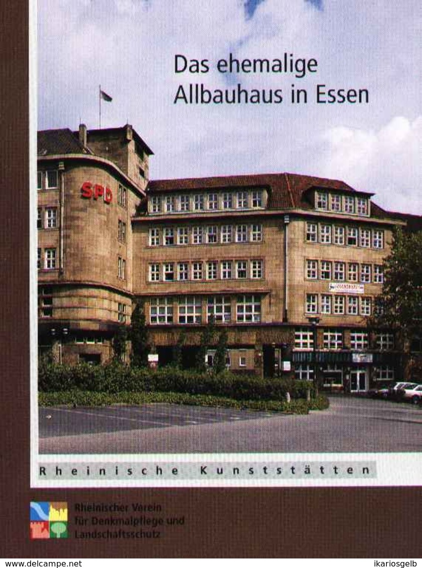 Essen Ehemaliges Allbauhaus 1998 Heimatbuch Rheinische Kunststätten - Verein Für Denkmalpflege - Architecture