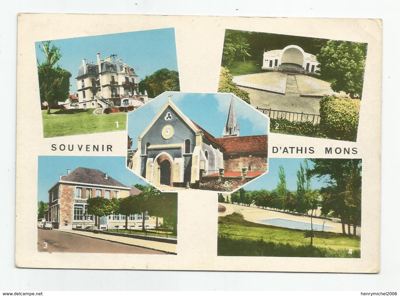 91 Essonne Souvenir D'athis Mons - Athis Mons