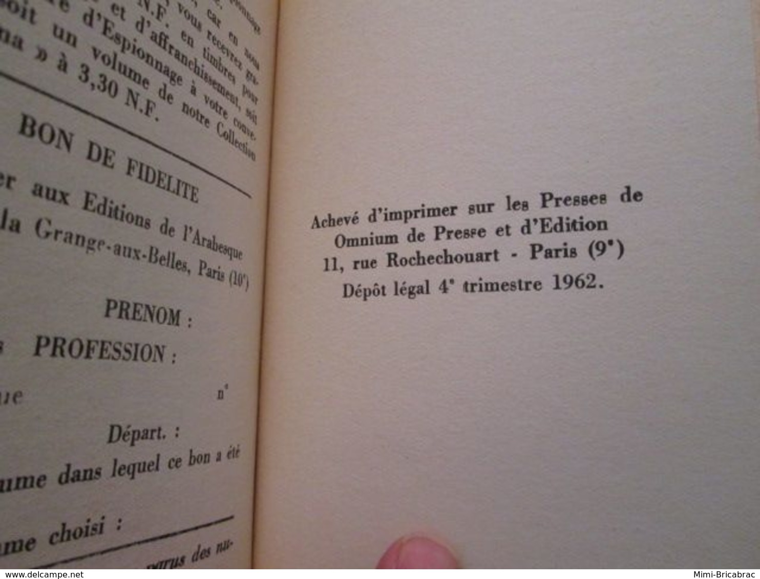 POL2013/1 : ROMAN ESPIONNAGE EDITIONS DE L'ARABESQUE N°245 / PAS DE PROBLEME POUR LUC FERRAN / GIL DARCY - Editions De L'Arabesque