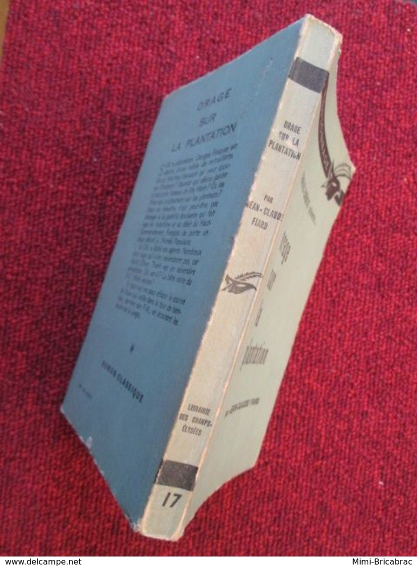 POL2013/1  : 1963 / JC FIARD  / ORAGE SUR LA PLANTATION /  LE MASQUE CHARLES EXBRAYAT PRESENTE ... N°17 - Altri & Non Classificati