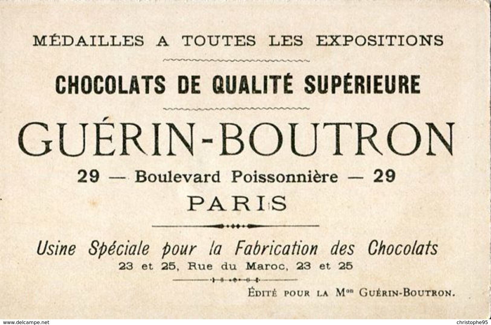 Chromos .n° 44 . Chocolat Guerin Boutron . Hortensia . Orgueil  . - Guerin Boutron