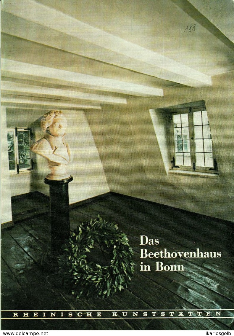 Bonn Das Beethovenhaus 1977 Heimatbuch Rheinische Kunststätten - Verein Für Denkmalpflege - Architectuur