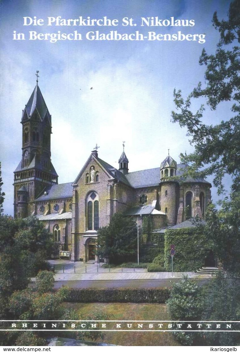 Bensberg B Bergisch-Gladbach Kirche St.Nikolaus 1991 Heimatbuch Rheinische Kunststätten - Verein Für Denkmalpflege - Architectuur