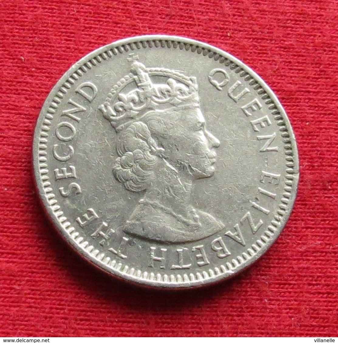 British Caribbean Territories 25 Cents 1965 KM# 6  Caraibas Caraibes Orientales Eastern - Britse-karibisher Territorien