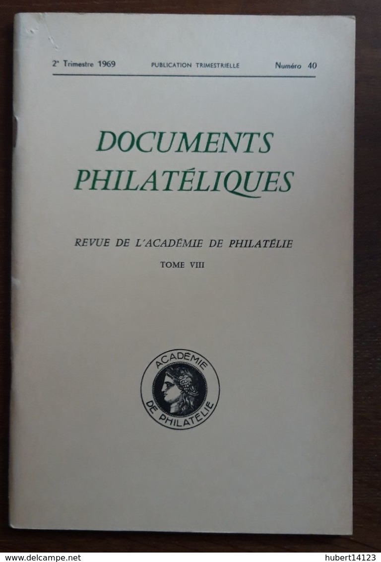 DOCUMENT PHILATELIQUE N° 40 De 1969 - Altri & Non Classificati