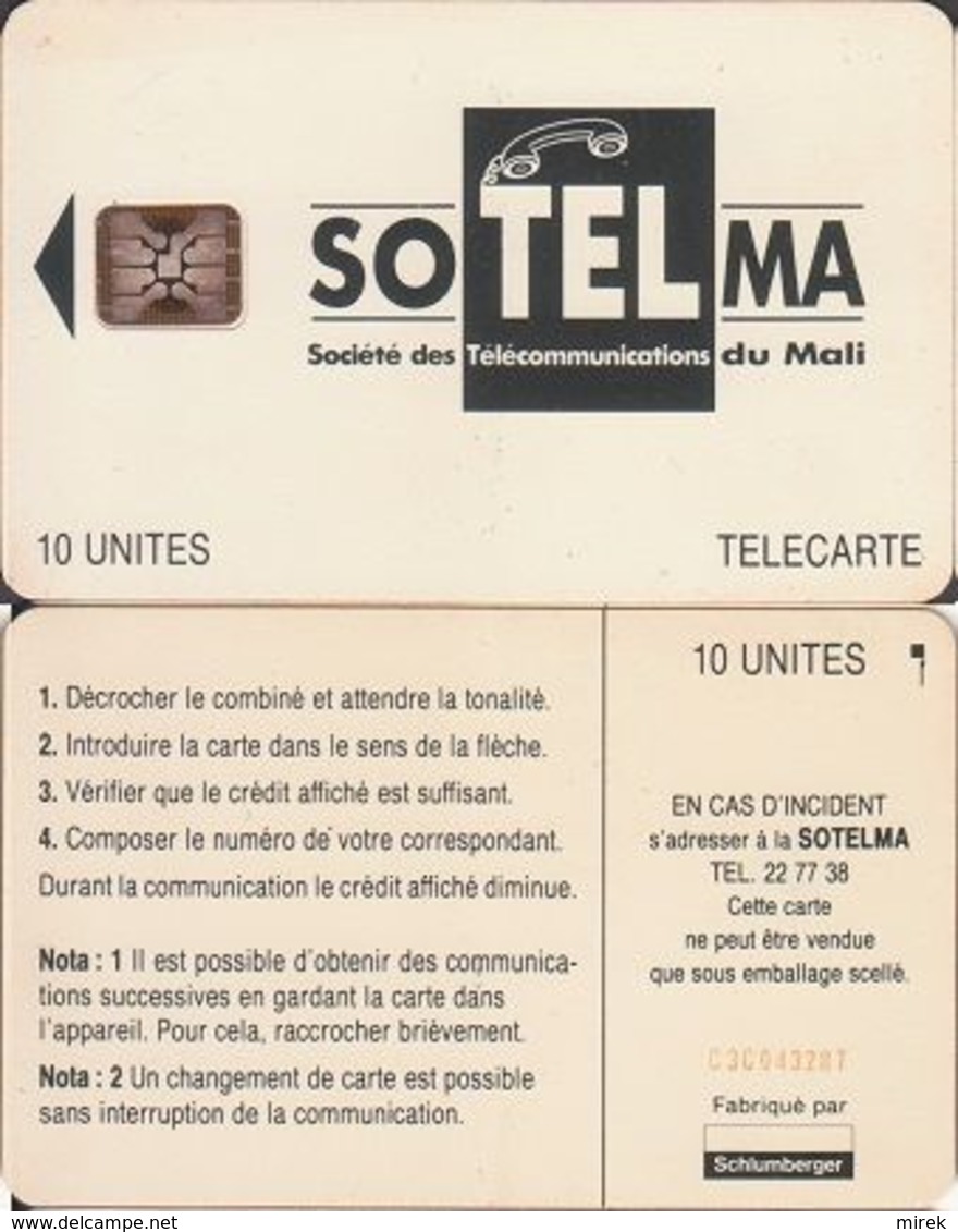 144/ Mali; P6. Black Logo, SC5, CN C3C043287 - Malí