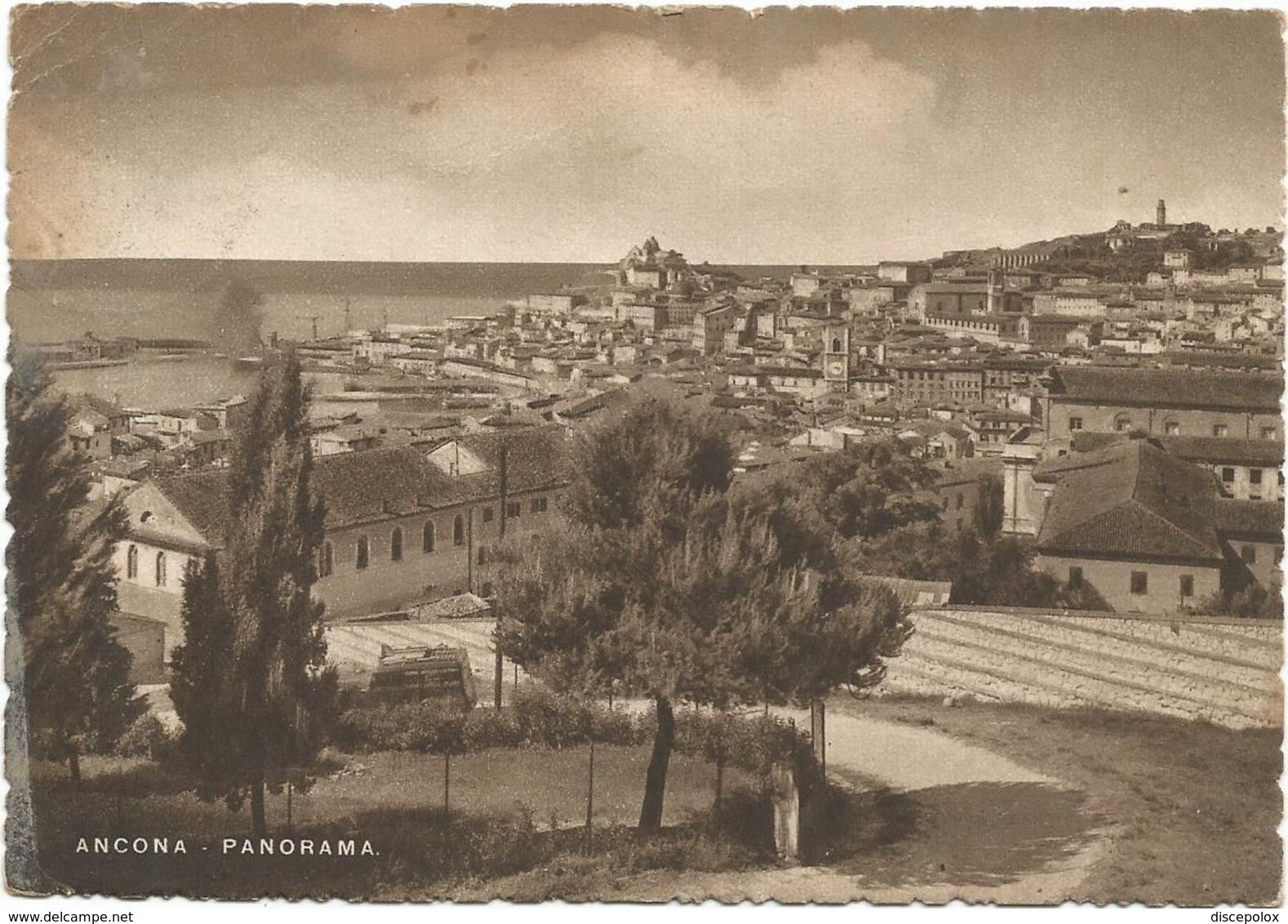 XW 2686 Ancona - Panorama Della Città / Viaggiata 1946 - Ancona