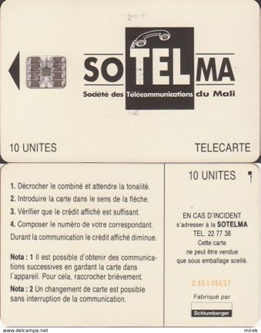 150/ Mali; P6. Black Logo, SC7, CN C46145637 - Mali