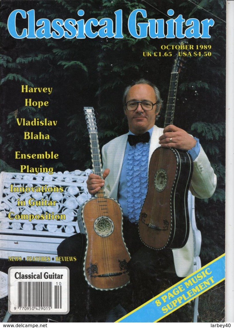 Revue De Guitare - Classical Guitar - N° 2 - 1989 - Harvey Hope - Entretenimiento