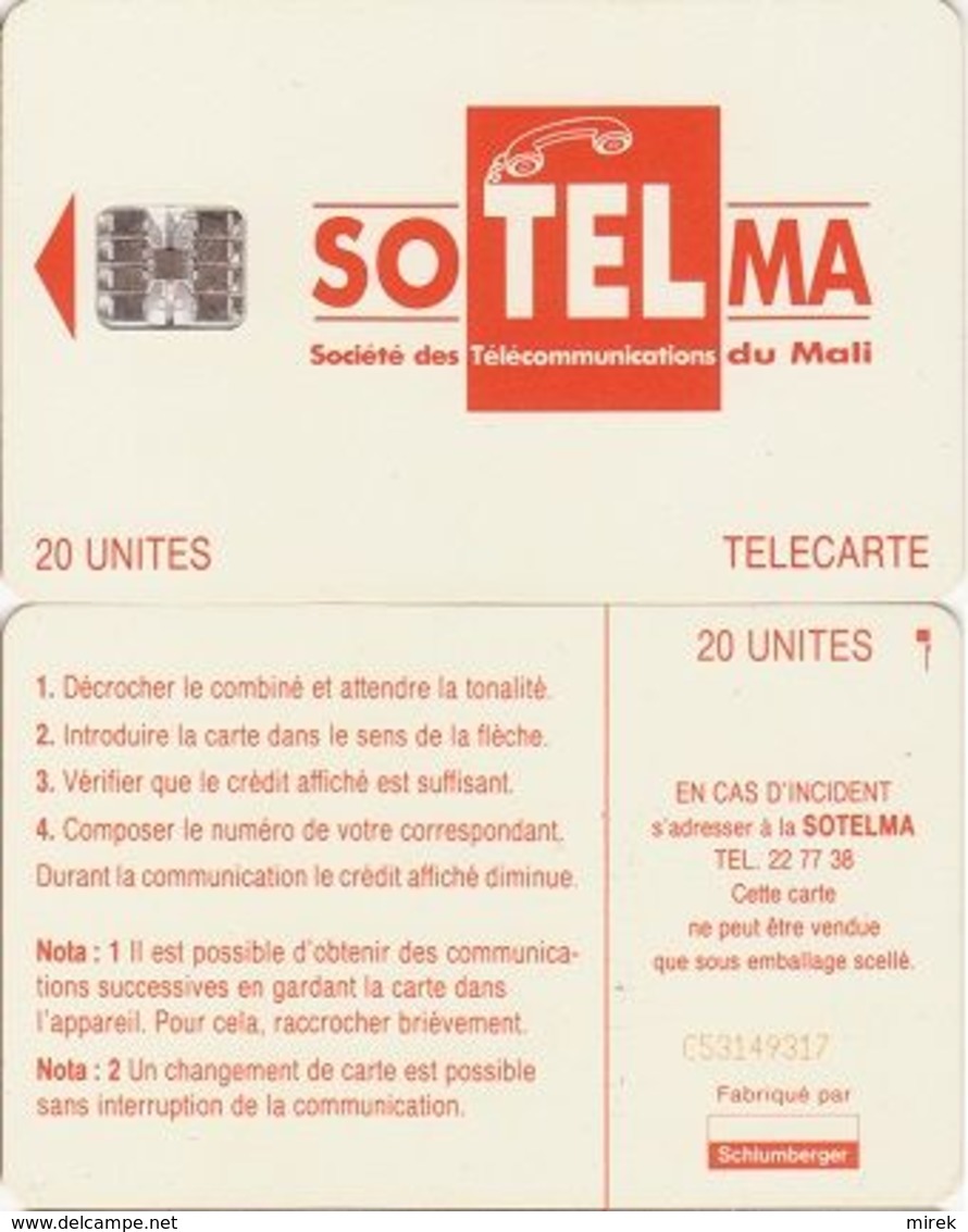 169/ Mali; P7. Orange Logo, SC7, CN C53149317 - Mali