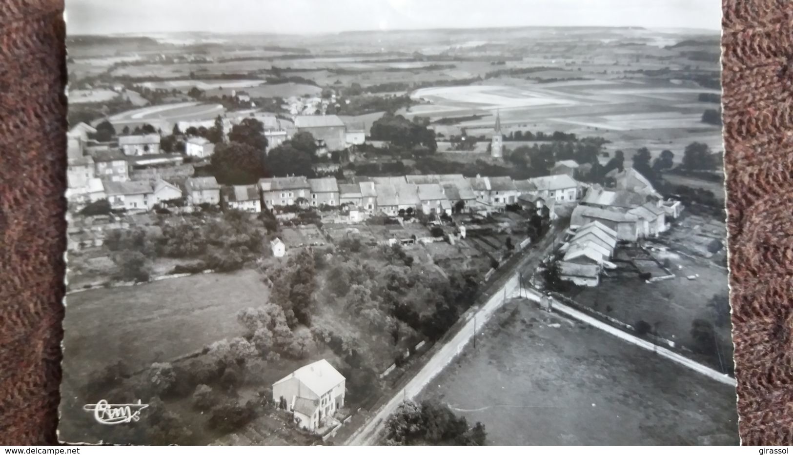 CPSM CLEFMONT HTE MARNE VUE GENERALE AERIENNE ED CIM 1953 - Clefmont