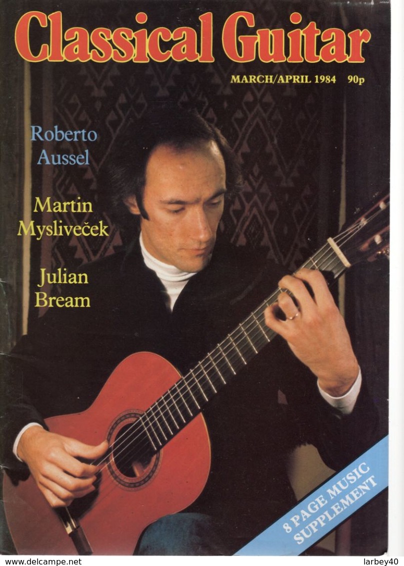 Revue De Guitare - Classical Guitar - N° 4 - 1984 - Roberto Aussel - Divertimento