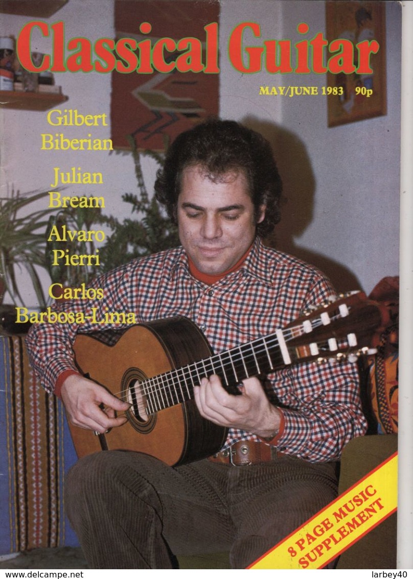 Revue De Guitare - Classical Guitar - N° 5 - 1983 - Gilbert Biberian - Divertissement