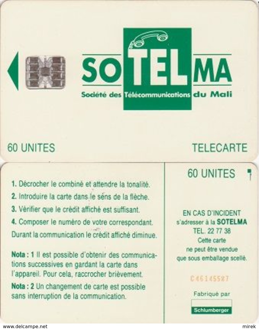 187/ Mali; P9. Green Logo, SC7, CN C46145587 - Mali