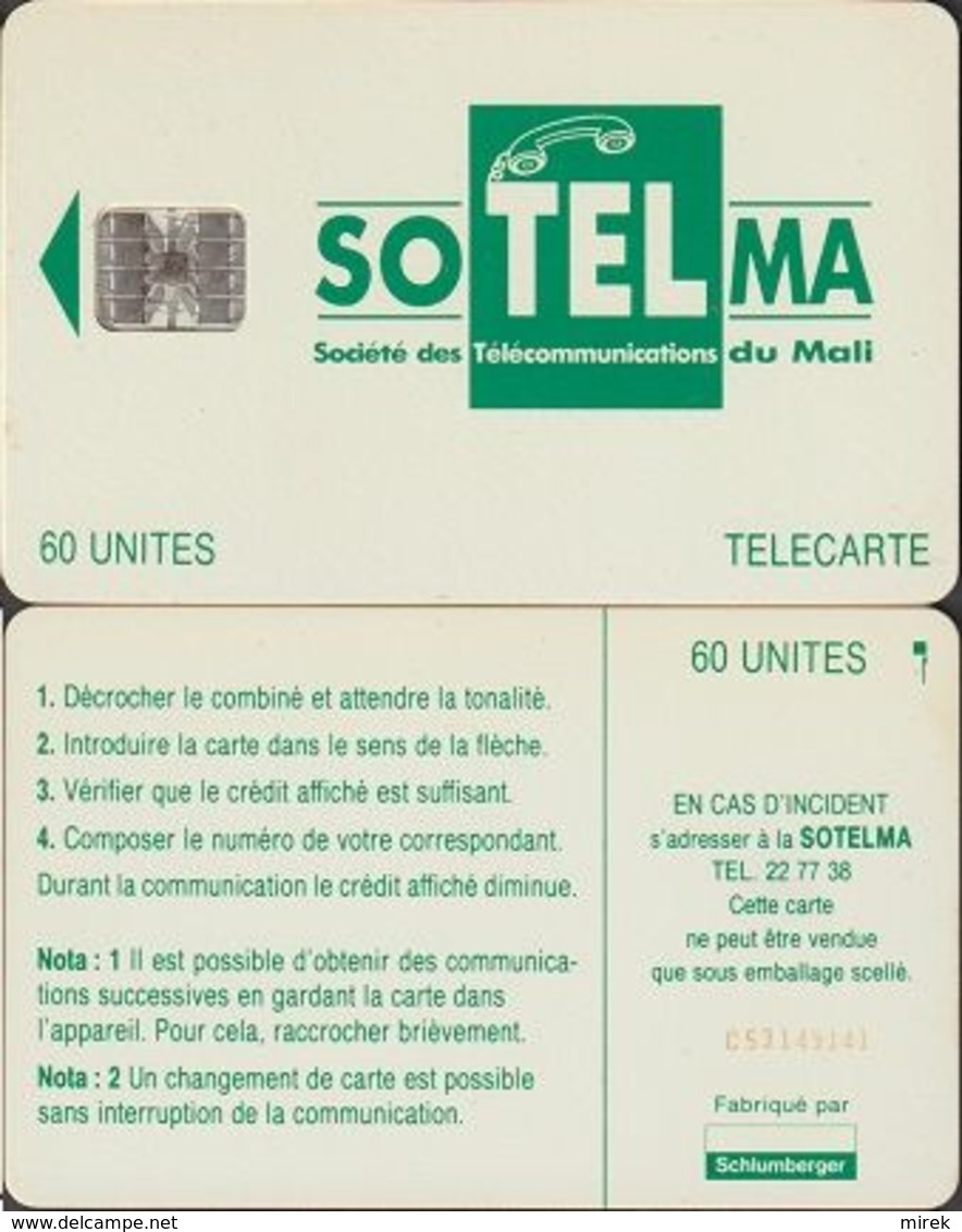 189/ Mali; P9. Green Logo, SC7, CN C53149141 - Mali