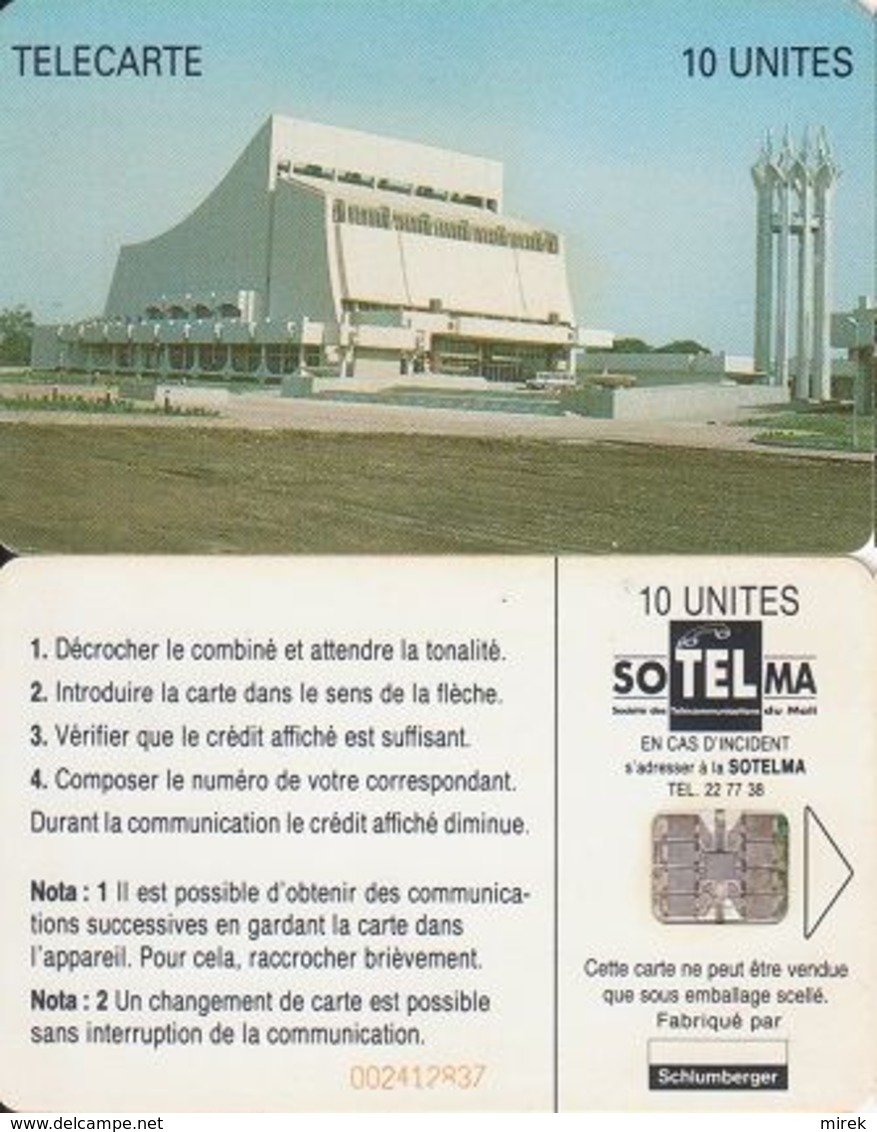 388/ Mali; P15. Building, 6th Issue, 20.000 Ex. - Mali