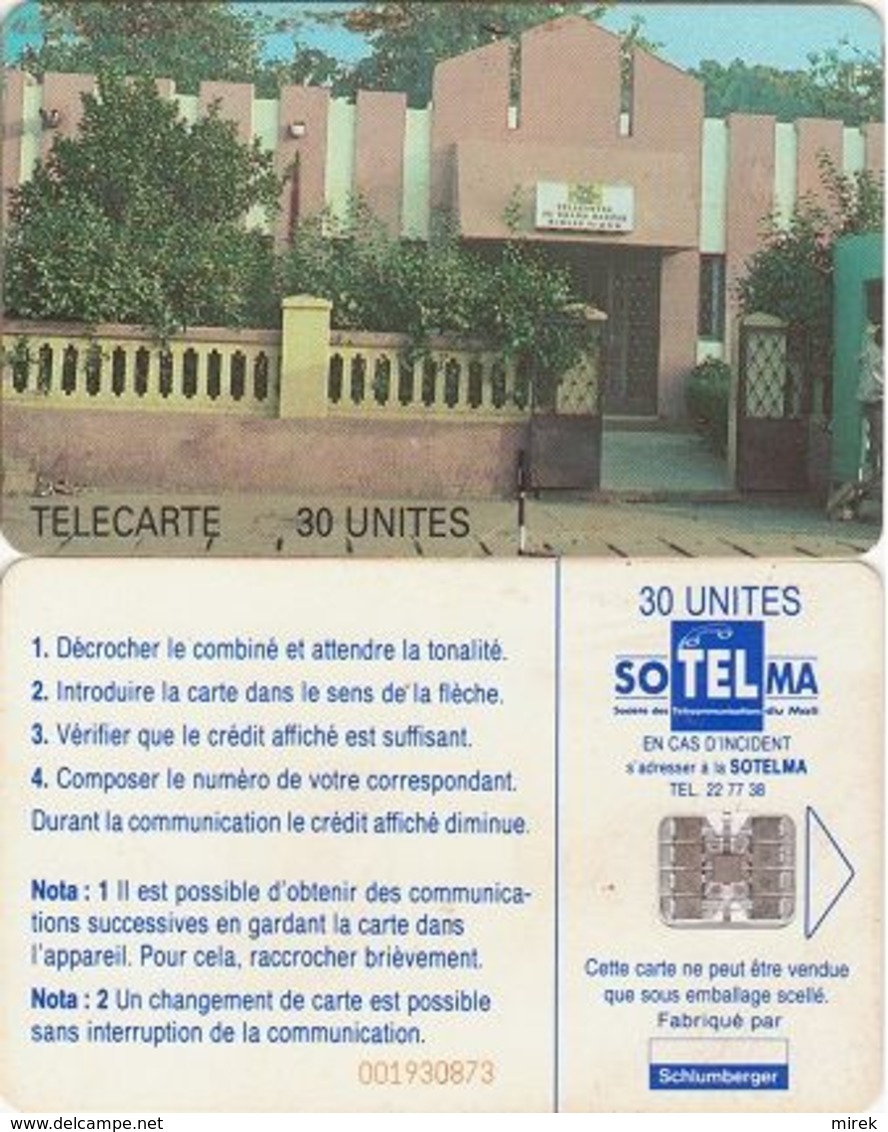 207/ Mali; P17. Telephone Shop, 1st Issue, 60.000 Ex. - Malí