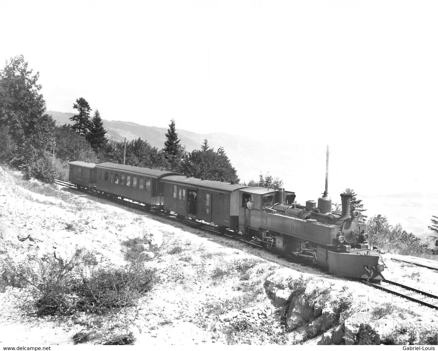 BVA Rapilles De Baulmes Pour Yverdon G 2/3 + 2/2 26 - YSteC - YSte C - Y.S.T.E.C - Ligne De Chemin De Fer Train - Baulmes