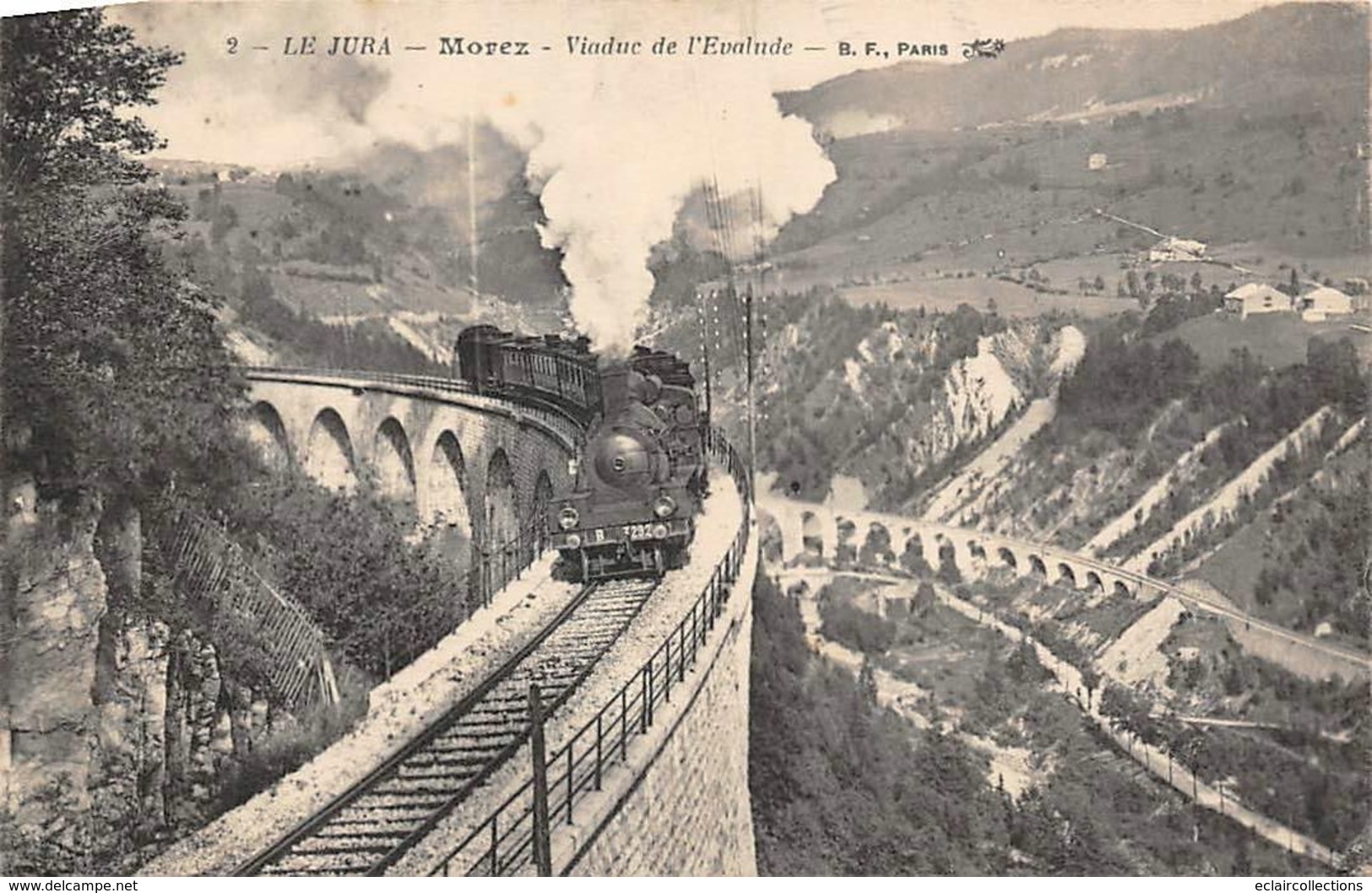 Morez         39        Viaduc De L' Evalude. Train    ( Voir Scan) - Morez