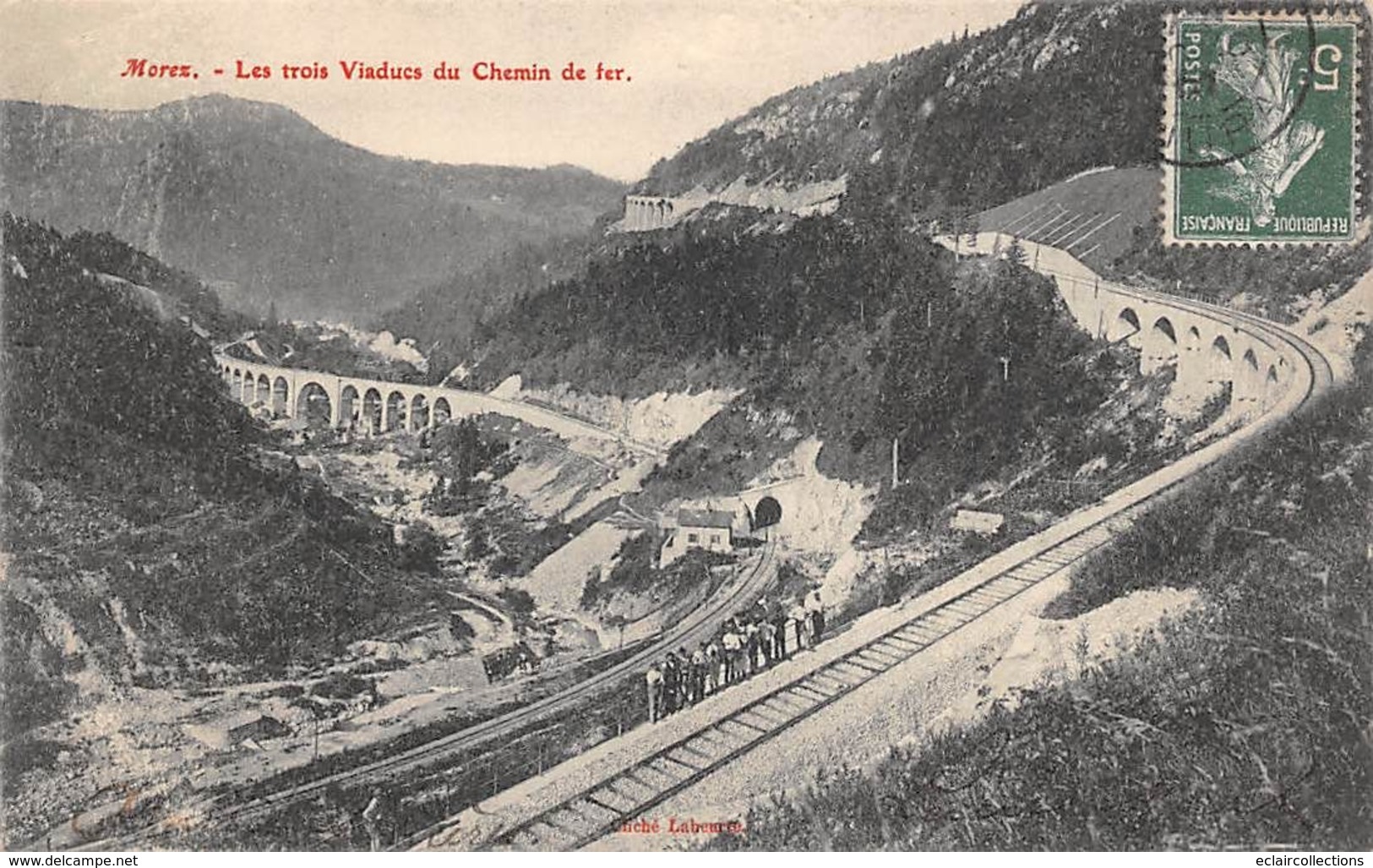 Morez         39        Les Trois Viaducs Du Chemin De Fer    ( Voir Scan) - Morez