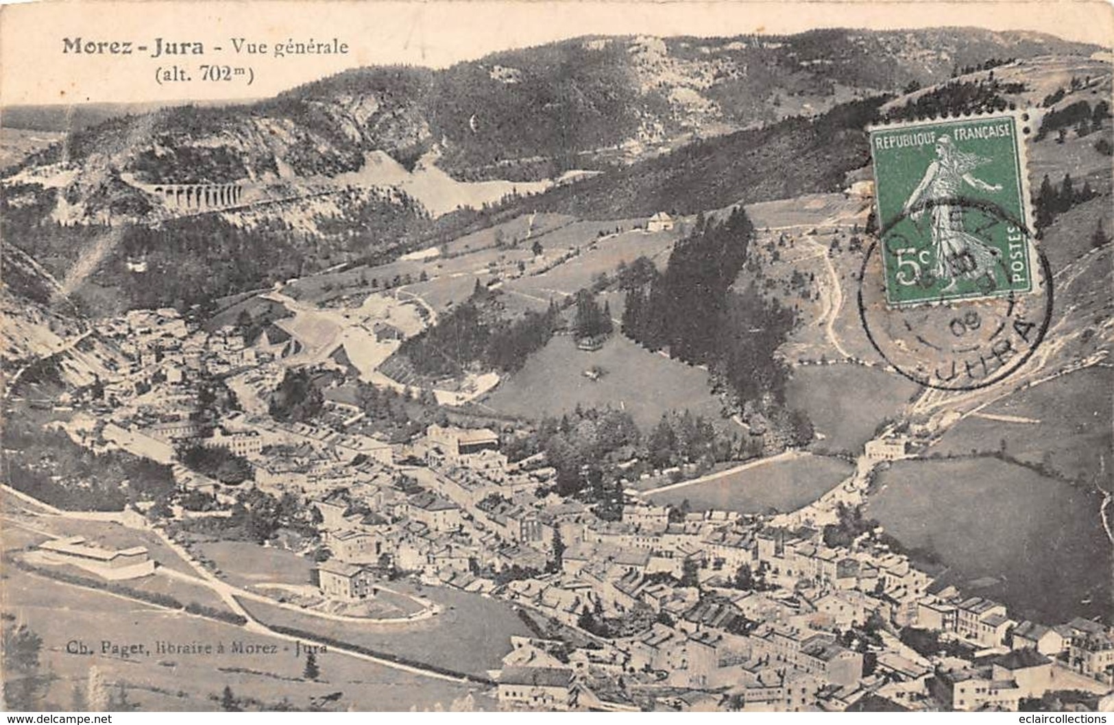 Morez         39        Vue Générale    2    ( Voir Scan) - Morez