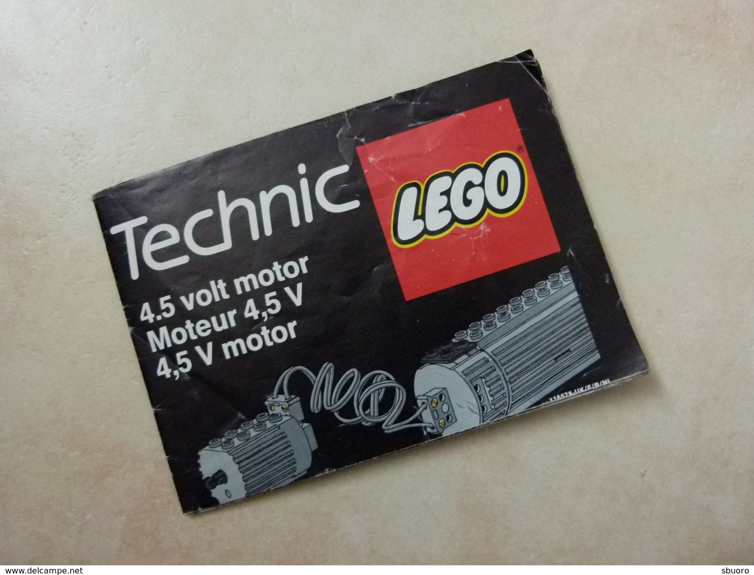 Notice De Montage Lego - Lego Technic - Moteur 4,5 V - Poster Plié En 8 : Voir 3 Photos - Plans