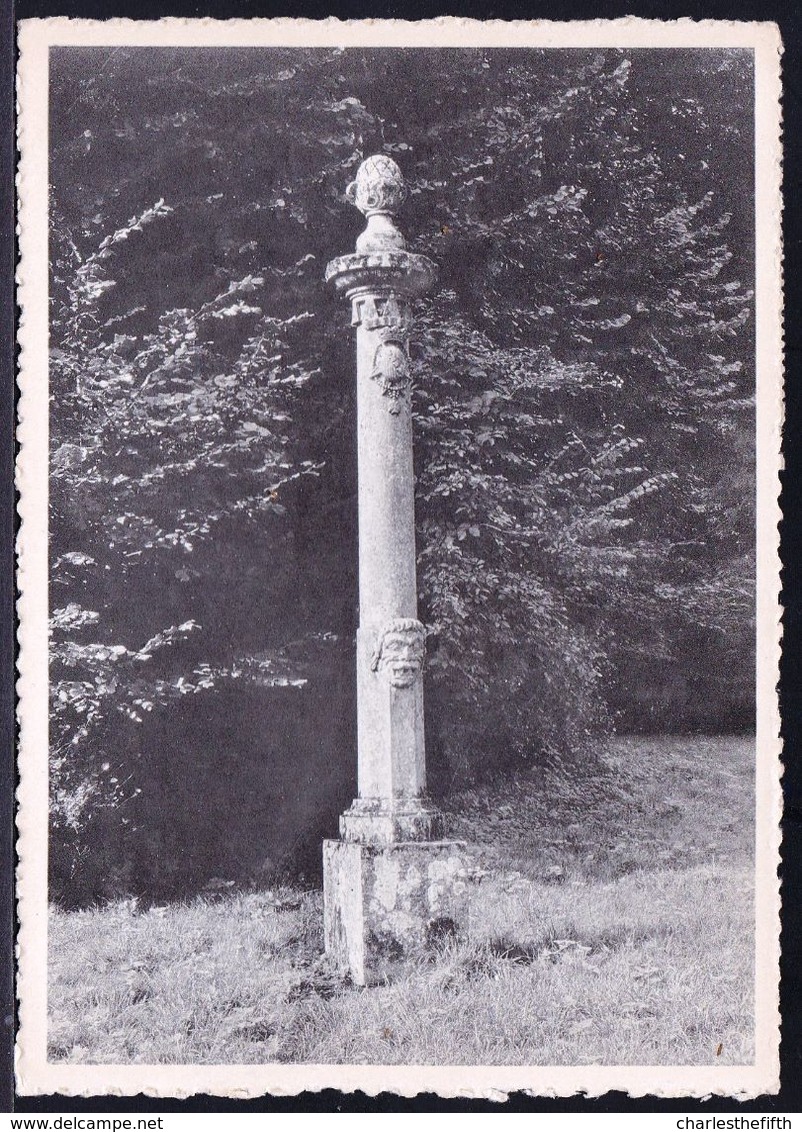 Écaussinnes D’Enghien - Château De La Follie : Parc Pilori Aux Armes De Ferdinand Baron De La Barre De Flandre - Ecaussinnes