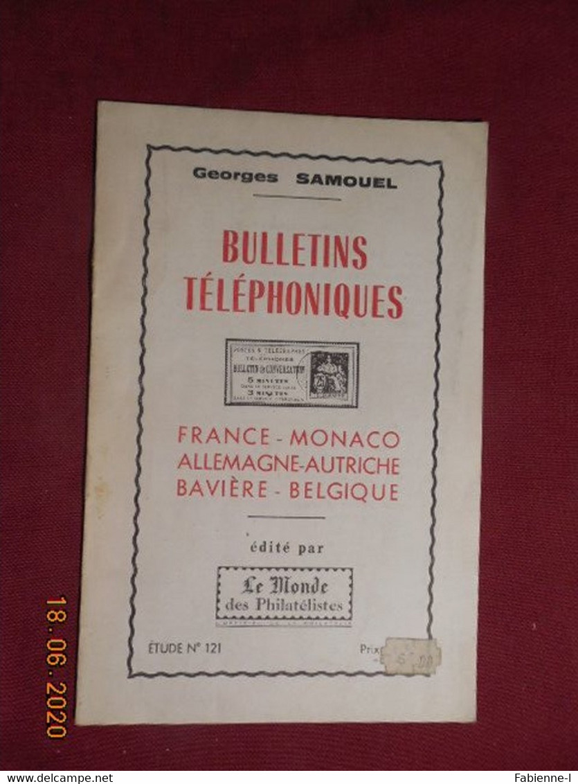 Bulletins Téléphoniques - Cancellations