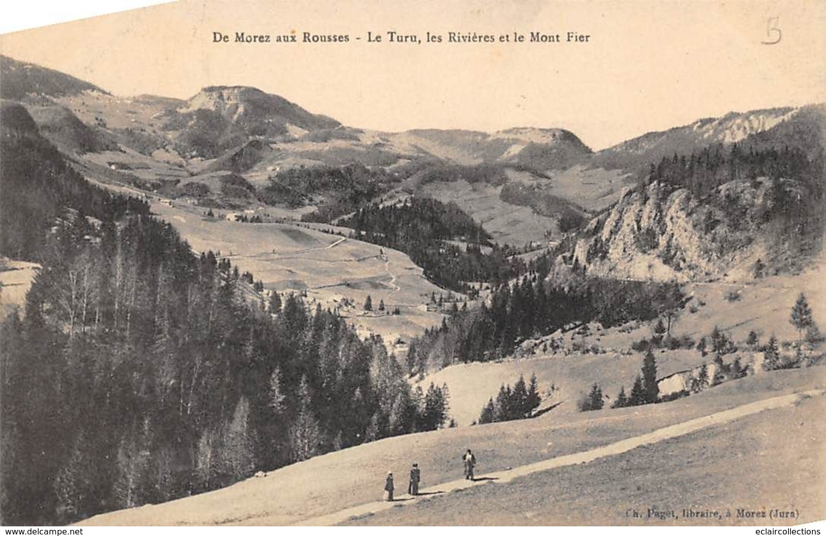 Morez         39        Le Turu, Les Rivières Et Le Mont Fier     ( Voir Scan) - Morez