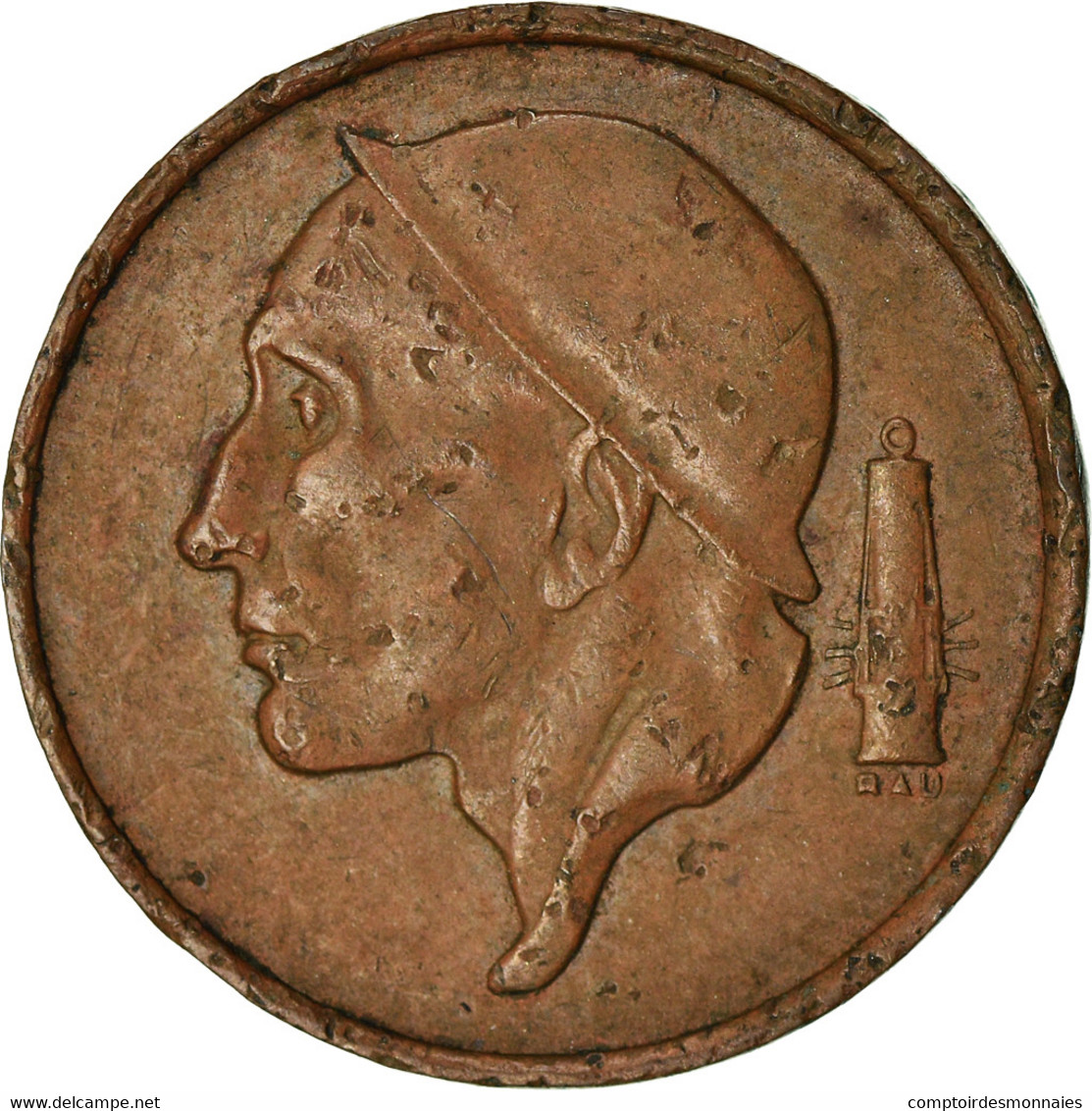 Monnaie, Belgique, Baudouin I, 50 Centimes, 1965, TB, Bronze, KM:148.1 - 50 Cent