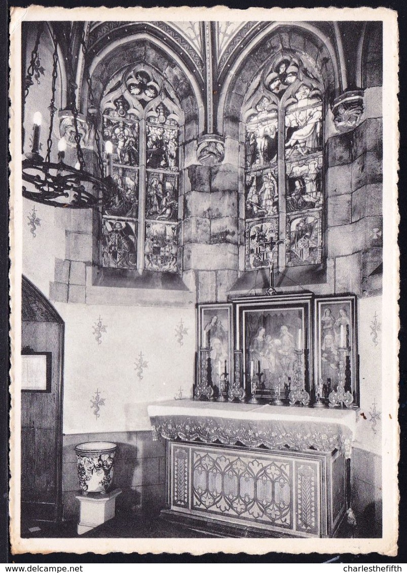 Écaussinnes D’Enghien - Château De La Follie : Intérieur De La Chapelle St Chrisophe - Rare - Ecaussinnes