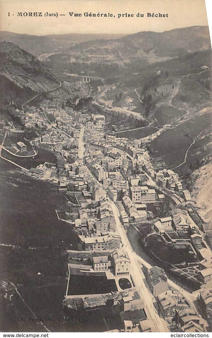 Morez         39           Vue Générale Prise Du Béchet     ( Voir Scan) - Morez