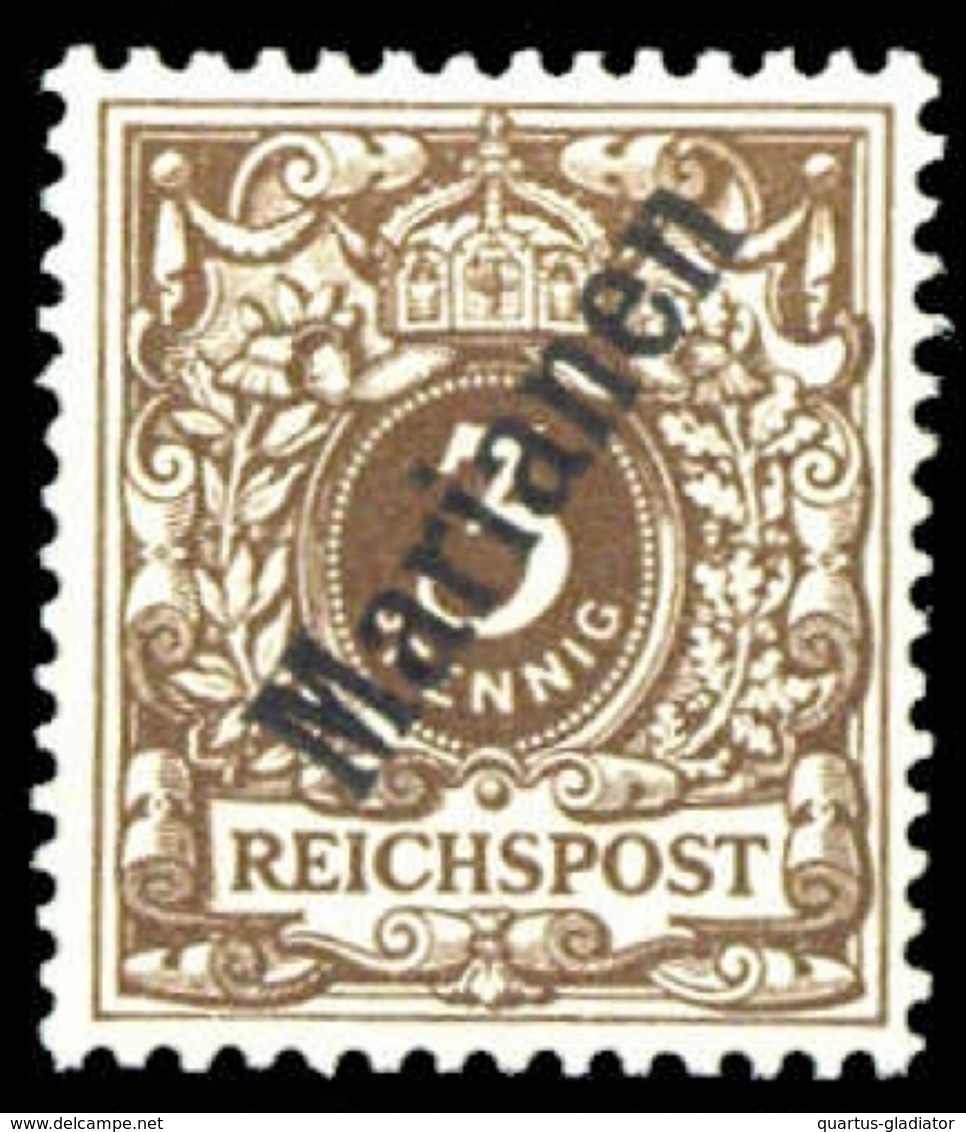 1900, Deutsche Kolonien Marianen, 1 II, ** - Marianen