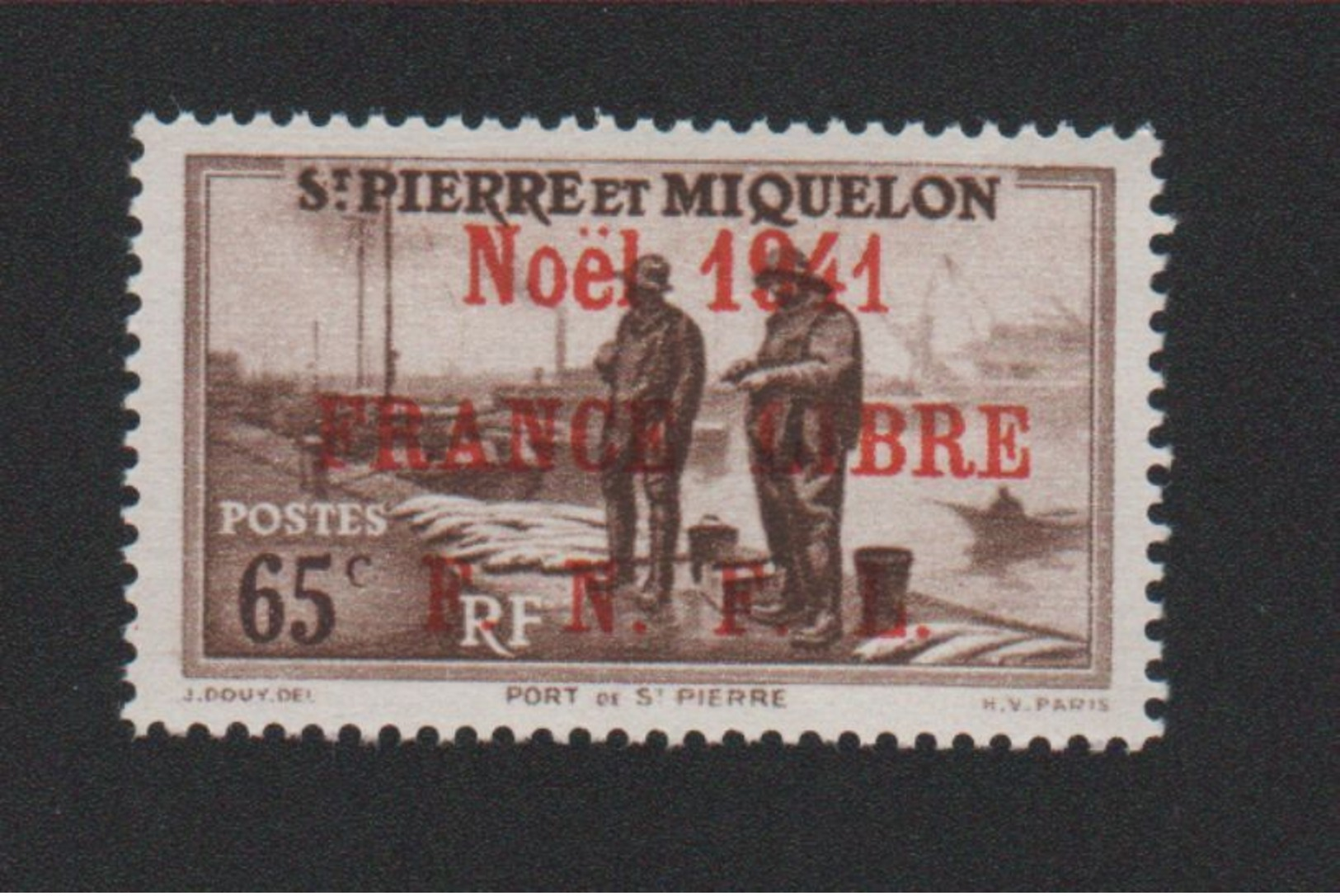 Faux Saint-Pierre Et Miquelon N° 217 (A) 65 C Gomme Sans Charnière - Unused Stamps