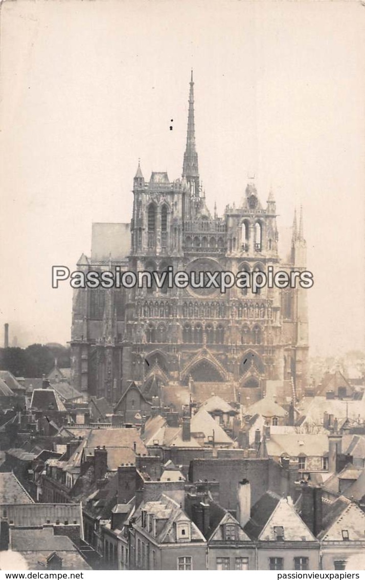 CARTE PHOTO AMIENS  (Photographie BEGNAULT) - Amiens