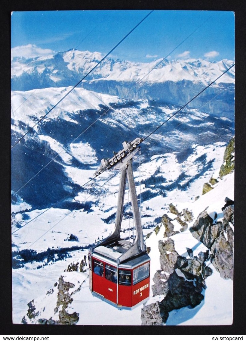 LENZERHEIDE VALBELLA Luftseilbahn Parpaner Rothorn - Parpan