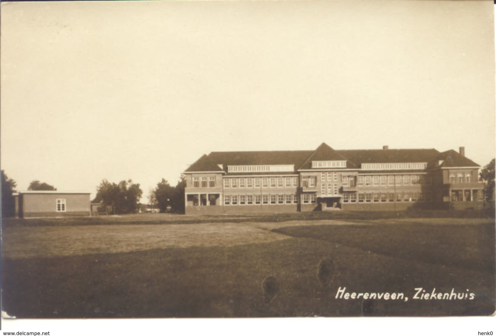 Heerenveen Ziekenhuis Oude Fotokaart 1930 A3504 - Heerenveen