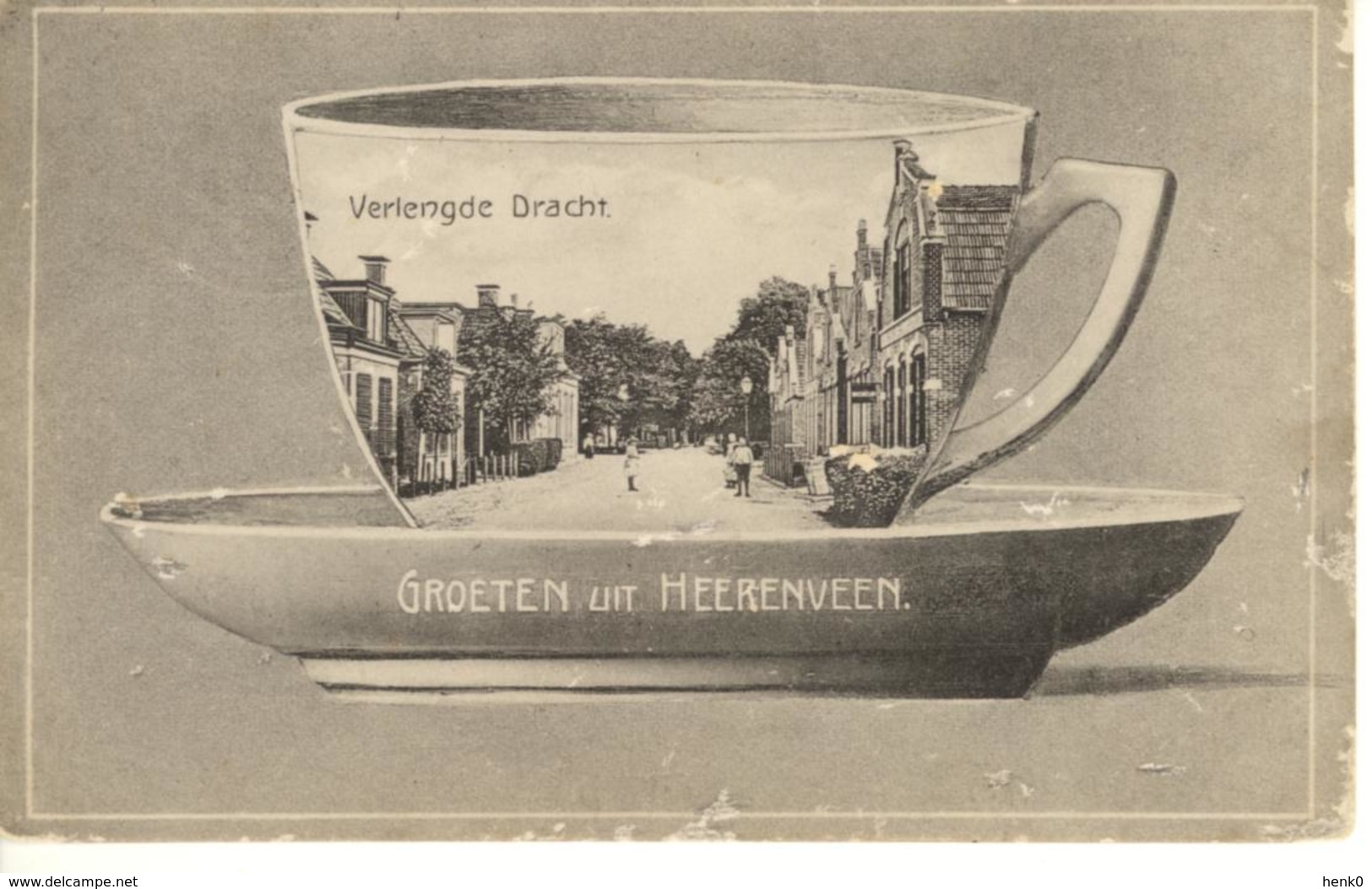 Heerenveen Verlengde Dracht Koffiekopje D126 - Heerenveen