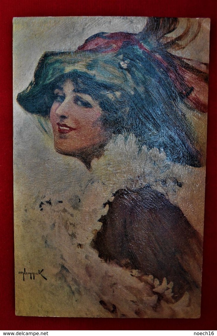 CPA Illustrateur - Femme - Mode Rétro - Chapeau 1927 - Other & Unclassified