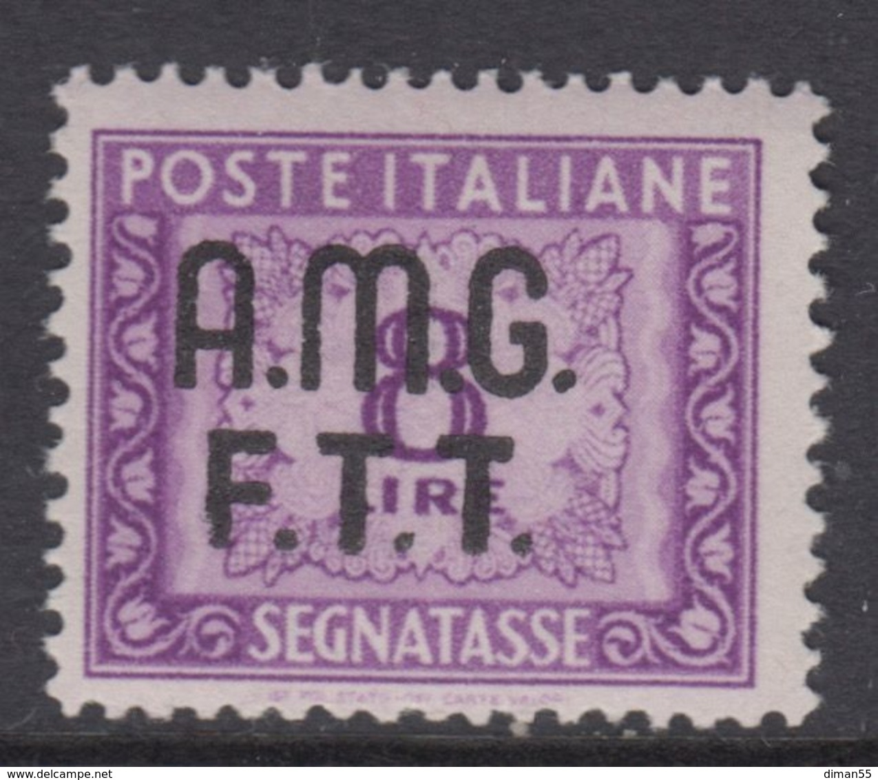 Trieste Zona A - AMG-FTT - Segnatasse N.11 - Cat. 200 Euro  - Gomma Integra - MNH** - Taxe