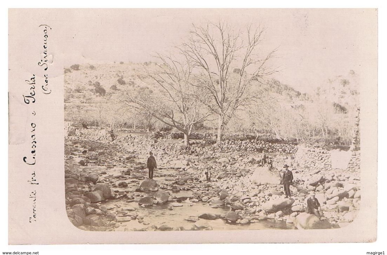 B3715 - Siracusa, Torrente Tra Cassaro E Ferla Animata, Viaggiata 1907 - Siracusa