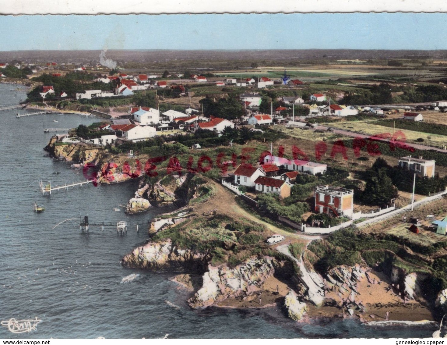 44 - LA PLAINE SUR MER  - LE PORT GIRAUD - LA COTE - La-Plaine-sur-Mer