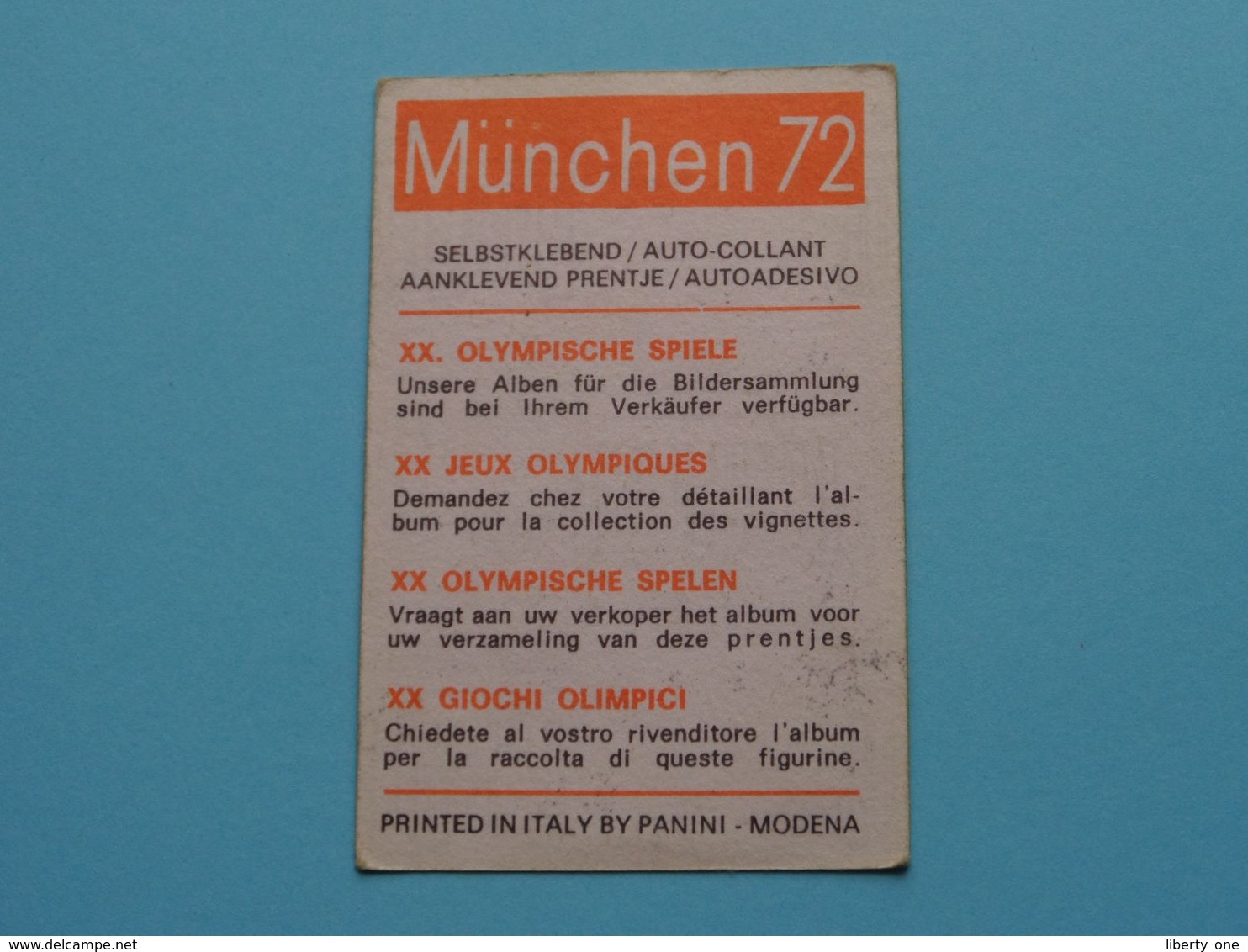 FREDDY MAERTENS België ( München 72 ) > ( Nr. 136 ) - Figurine PANINI ! - Cyclisme