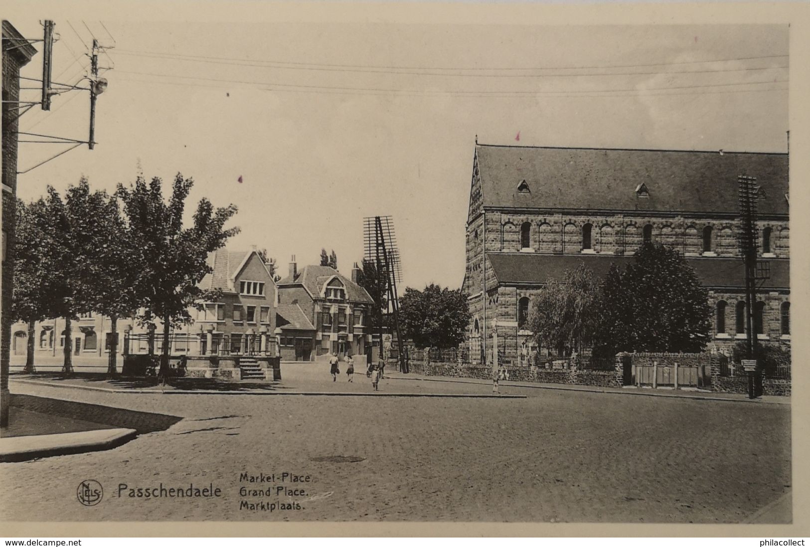 Passendale - Passchendaele (Zonnebeke) Marktplaats 19?? - Zonnebeke