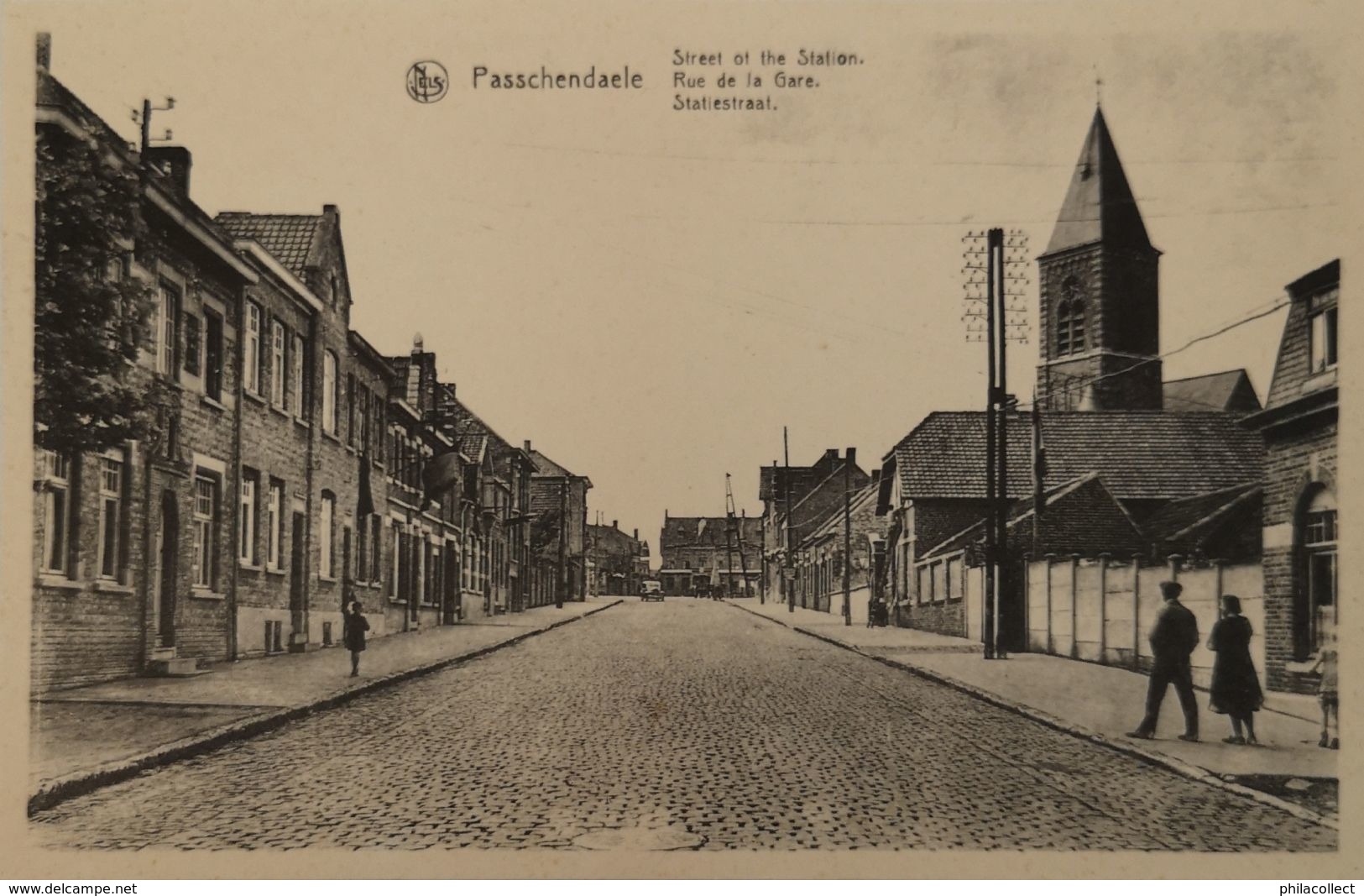 Passendale - Passchendaele (Zonnebeke) Statiestraat  19?? - Zonnebeke