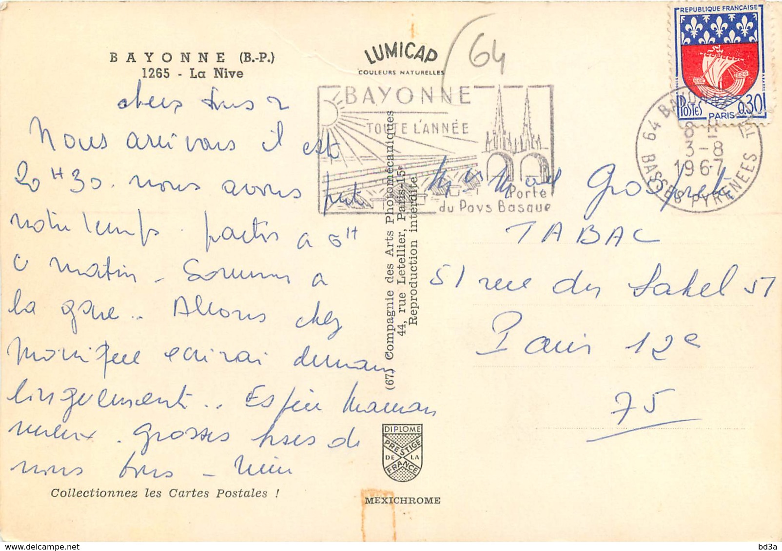 64 - BAYONNE - Bayonne