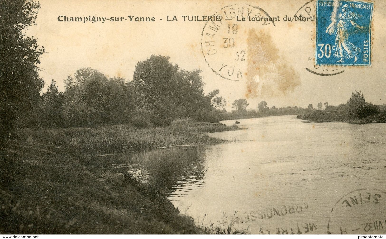 CHAMPIGNY SUR YONNE LA TUILERIE - Champigny