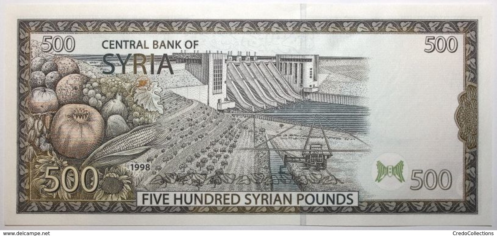 Syrie - 500 Pounds - 1998 - PICK 110c - NEUF - Syria