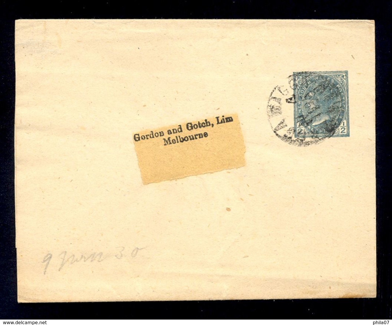 AUSTRALIA - Newspaper Wrapper With Imprinted Value, Sent To Gordon And Gotch Lim Melbourne. - Otros & Sin Clasificación