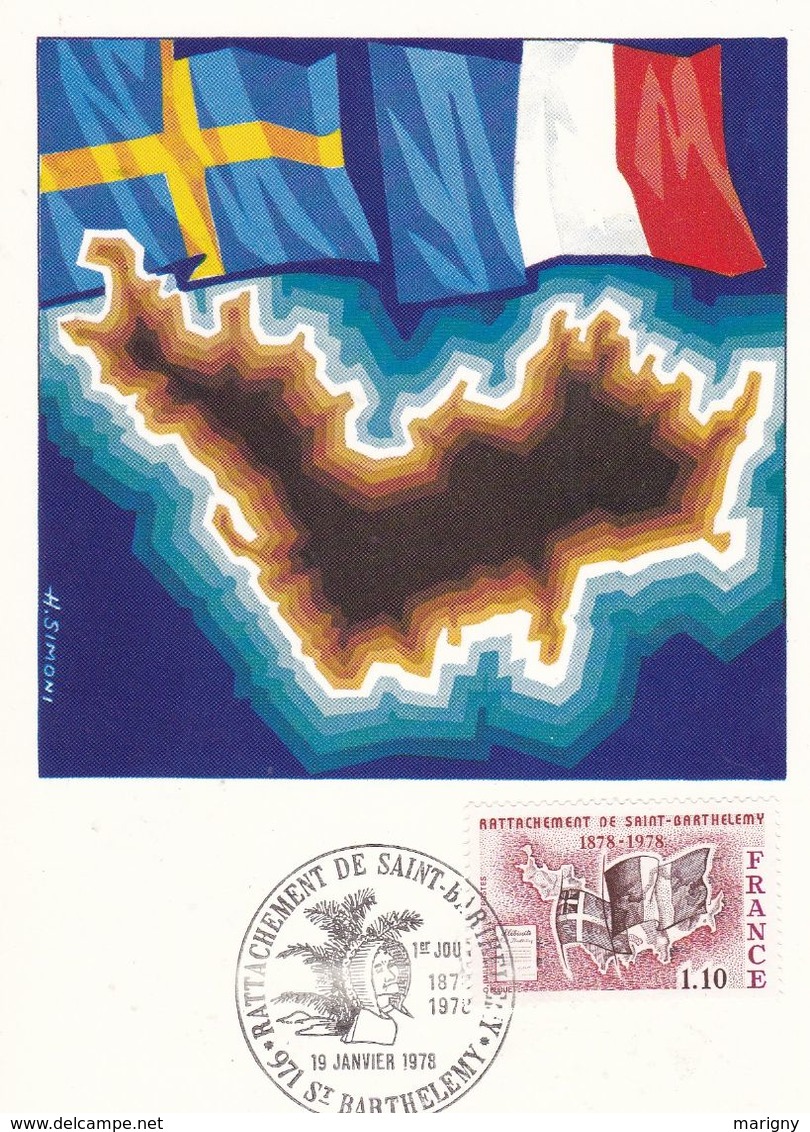 LOT DE 10 CARTES POSTALES DU 1 er  JOURS DIVERS REGIONS .